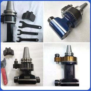 米锐直角加工中心bt40bt5090度角度头升级重型龙门铣床思侧铣头