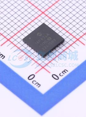单片机(MCU/MPU/SOC) PIC16F876A-I/ML QFN-28-EP(6x6) 原装正品