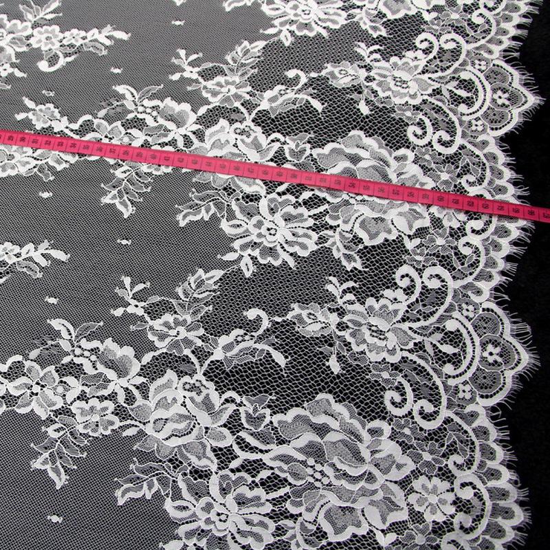 蔷薇花常春藤婚纱服饰蕾丝婚纱1.5米宽锦纶品质时尚面料面料