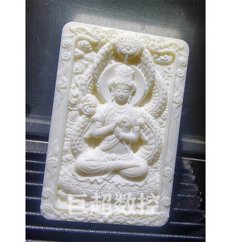 厂家供应工艺品挂件多头设备木制品立体手把件牙雕数控电脑雕刻机