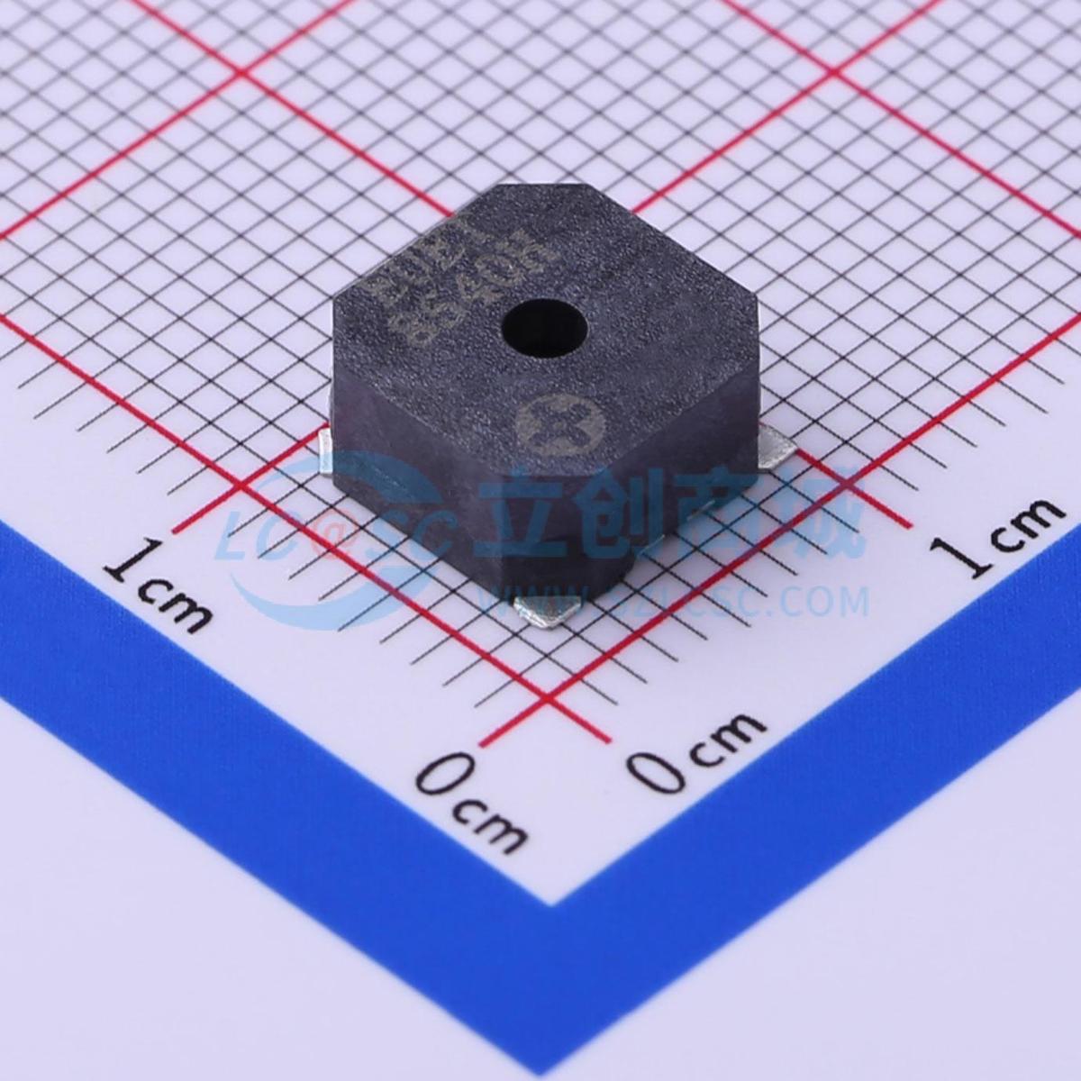 蜂鸣器 FUET-8540H-3.6V SMD,8.5x8.5mm 无源(外部驱动) 2.5V~4.5
