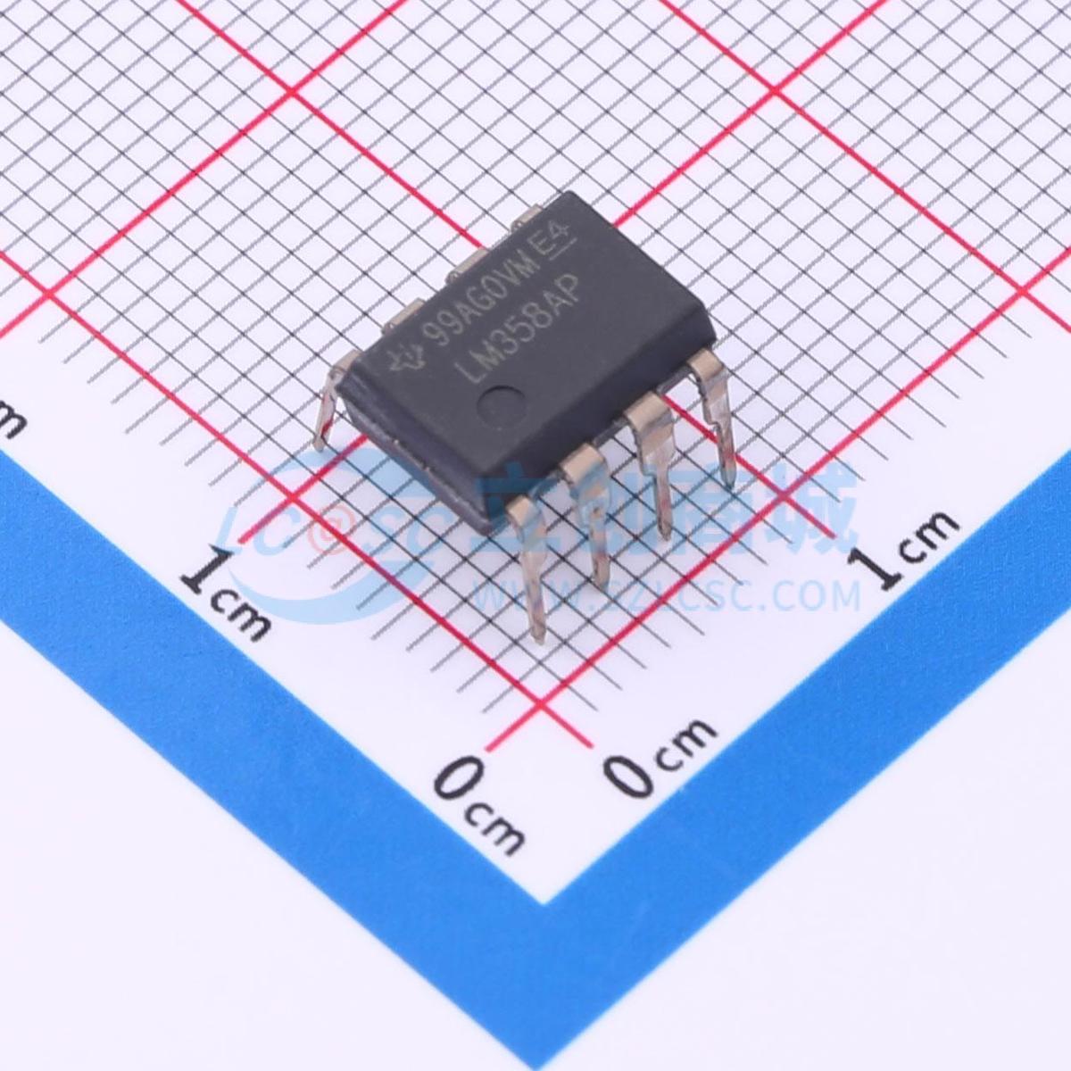运算放大器 LM358APE4 PDIP-8 原装正品 电子元器件配单