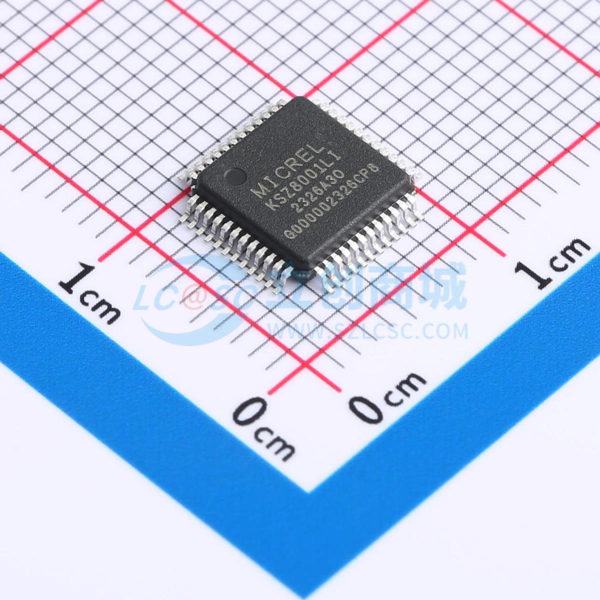以太网收发器 KSZ8001LI-TR LQFP-48(7x7) 原装 电子元器件配单