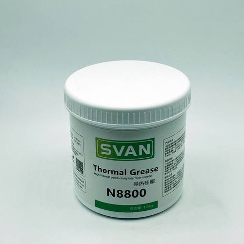 导热硅脂导热系数5.0w灰色高cpu/led灯电子电器导热散热膏