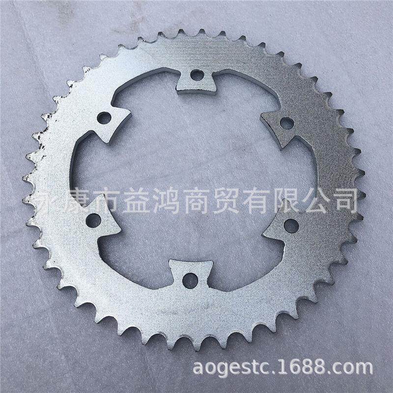 高赛大越野摩托车配件 改装套链大牙盘链轮齿轮链条520-45齿大飞