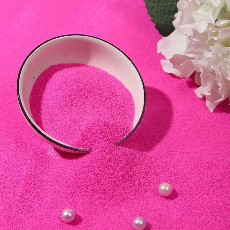 厂家批发网红沙景区娱乐沙画彩砂diy染色彩砂不掉色娱乐烧结儿童