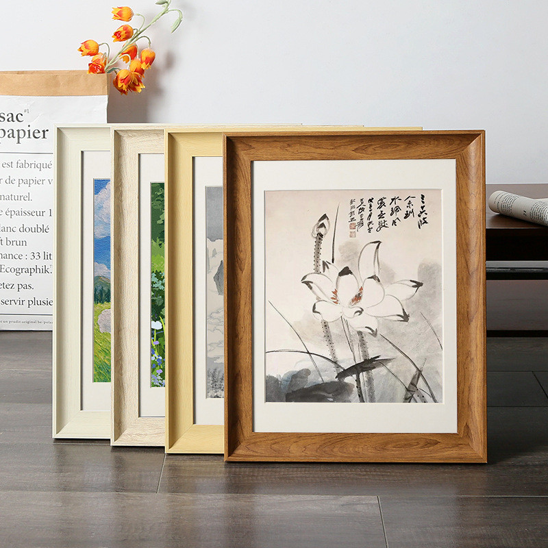 美式轻奢客厅装饰画小众沙发背景墙挂画高级感组合画复古法式艺术图片