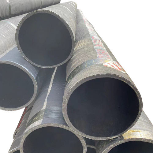 黑色钢丝橡胶管大口径柔软可折叠灌溉排水管农业橡胶钢丝橡胶管