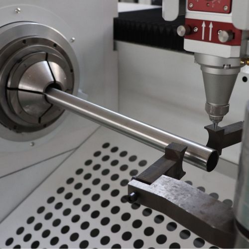 全自动激光切管机带冲孔管材上下料不锈钢管激光切割机可定制