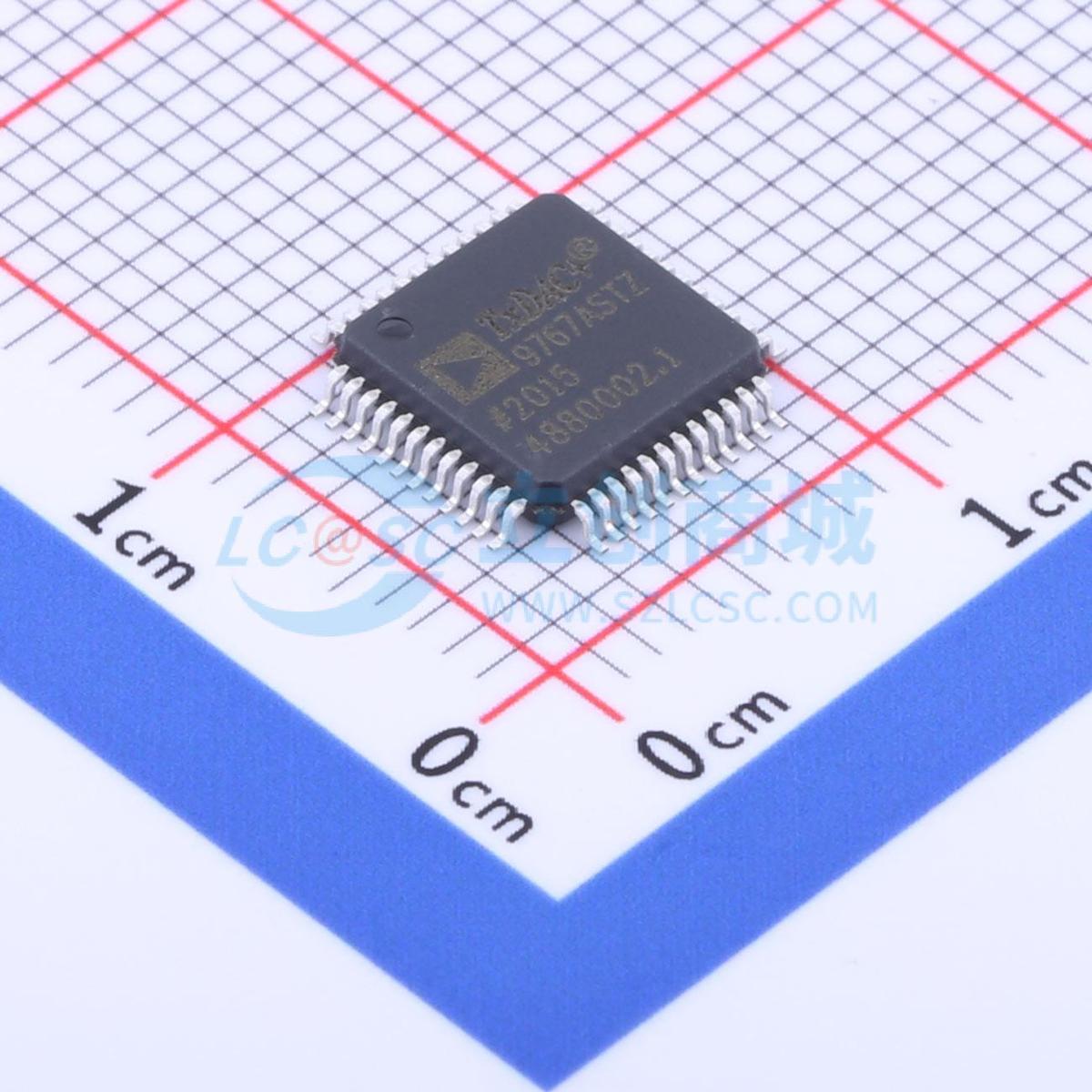 数模转换芯片DAC AD9767ASTZ LQFP-48(7x7) ADI(亚德诺) 原装正品
