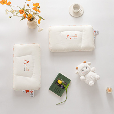 儿童枕芯护云朵脊枕幼儿园全棉枕芯30*50cm成人低枕头48*74