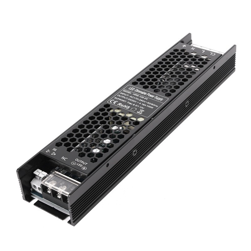 24V100W调光电源0-10V可控硅1-10V调光电源无抖动闪烁调光驱动