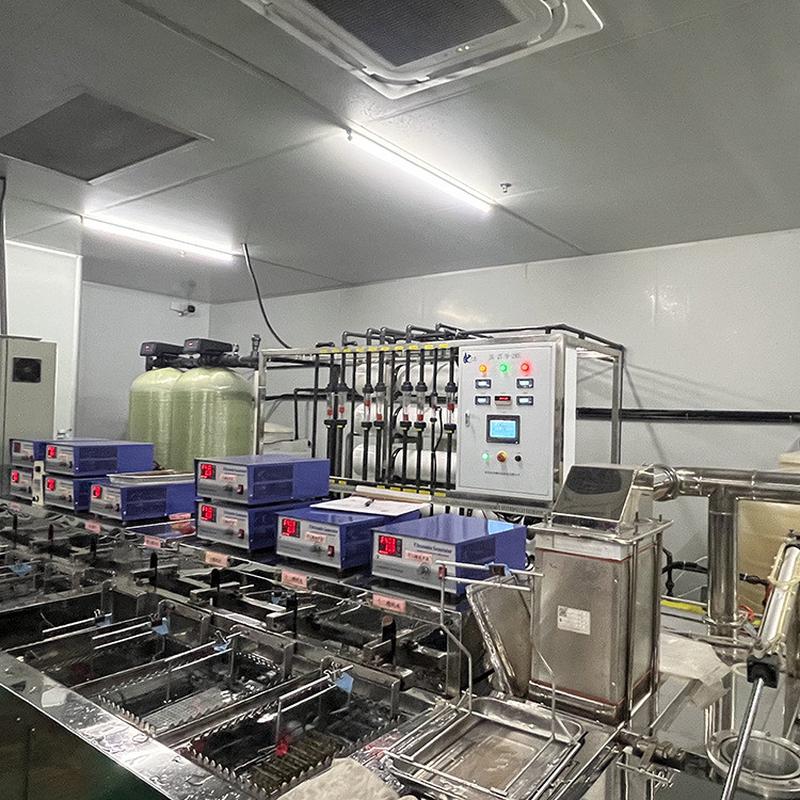 光学厂2吨每小时超声波清洗机配套全自动一键启动EDI超纯水设备