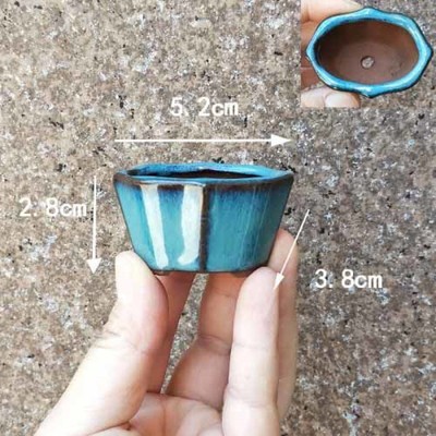 拇指花盆紫砂迷你袖珍透气景多肉一件批发厂家批发