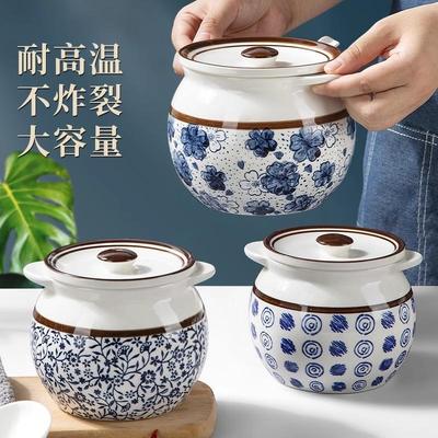 猪油罐陶瓷耐高温厨房家用盐罐辣椒油专用罐子带盖大容量可放冰箱