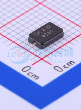 无源晶振 7A08000006 SMD5032-2P 8MHz ±20ppm 12pF 电子元器件