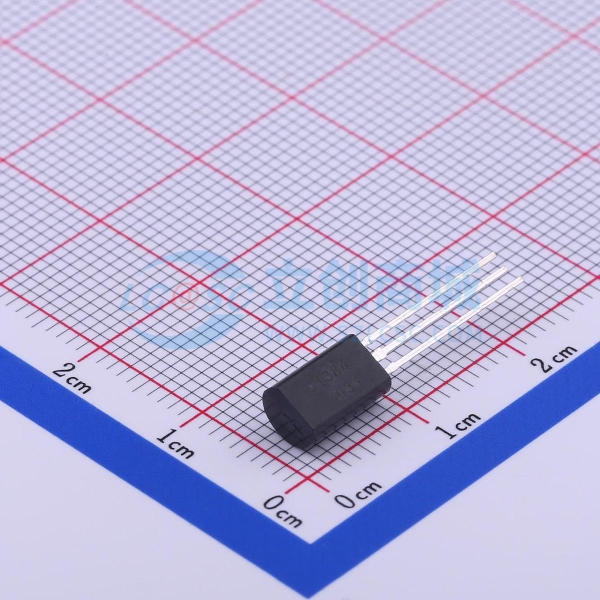 三极管(BJT) 2SC1384(120-240) TO-92-3 1A 50V CJ/长晶