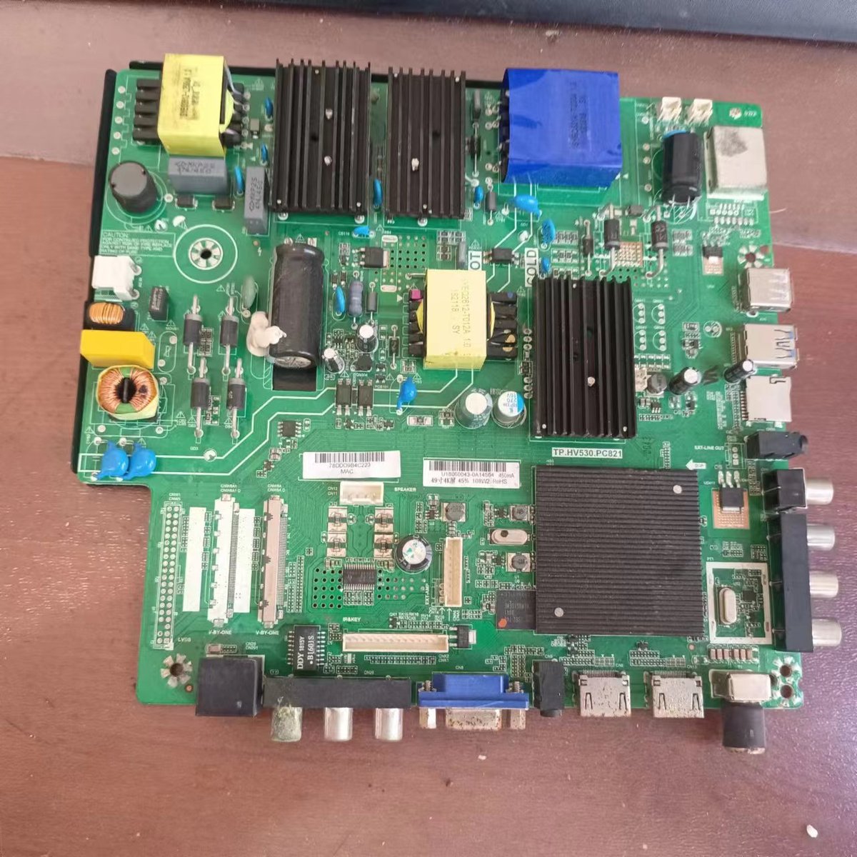 原装拆机 49寸主板TP.HV530.PC821屏LSC490FN01-501测试发货