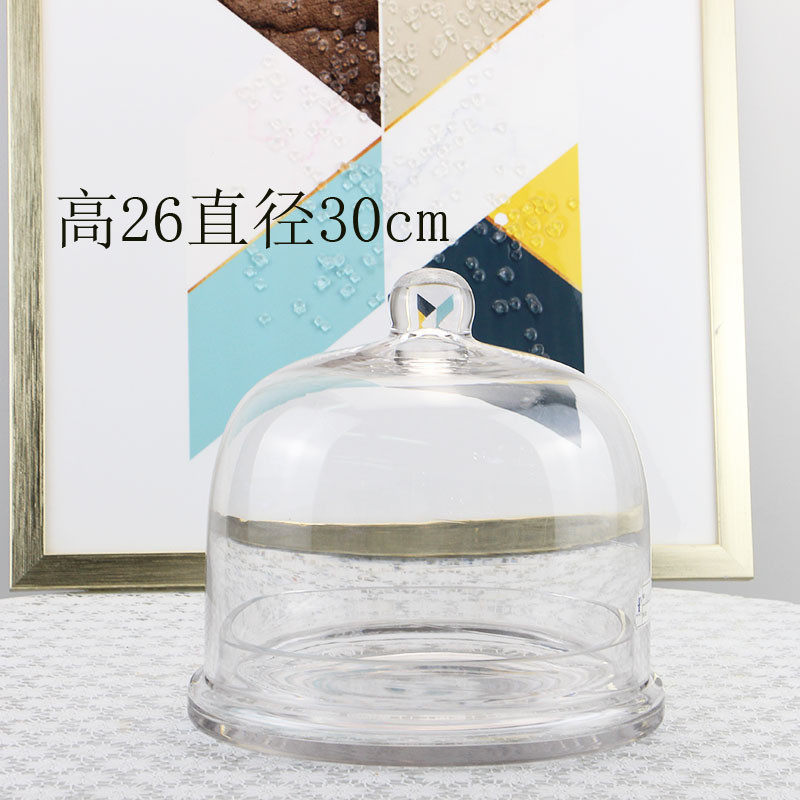 现货透明玻璃仿真花水培插花花器客厅书店摆件样品间餐厅简约现代