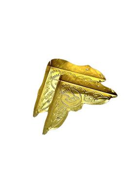 芮康相框带花45*45金色包角护角复古花角金色配件小包角