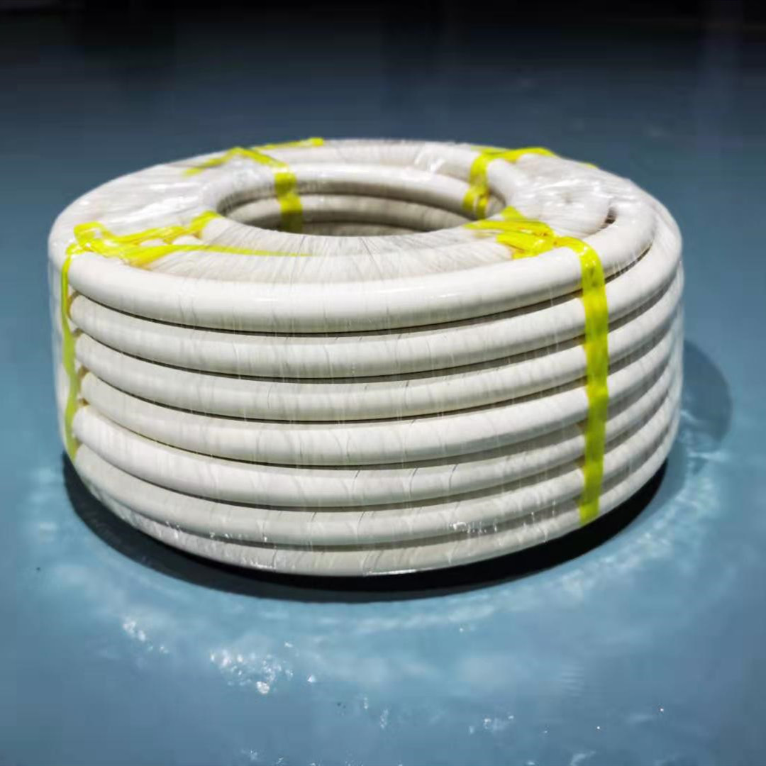 护套氟橡胶管耐高低温橡胶白色管机械密封橡胶条黑色可定制