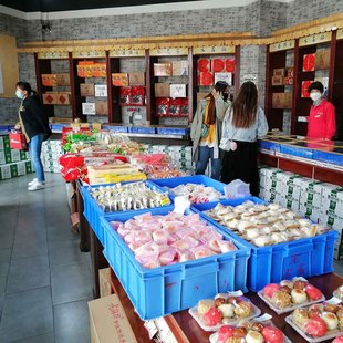 石灰窑水晶饼陕西渭南特产小吃早茶老式点心传统糕点办公零食散装