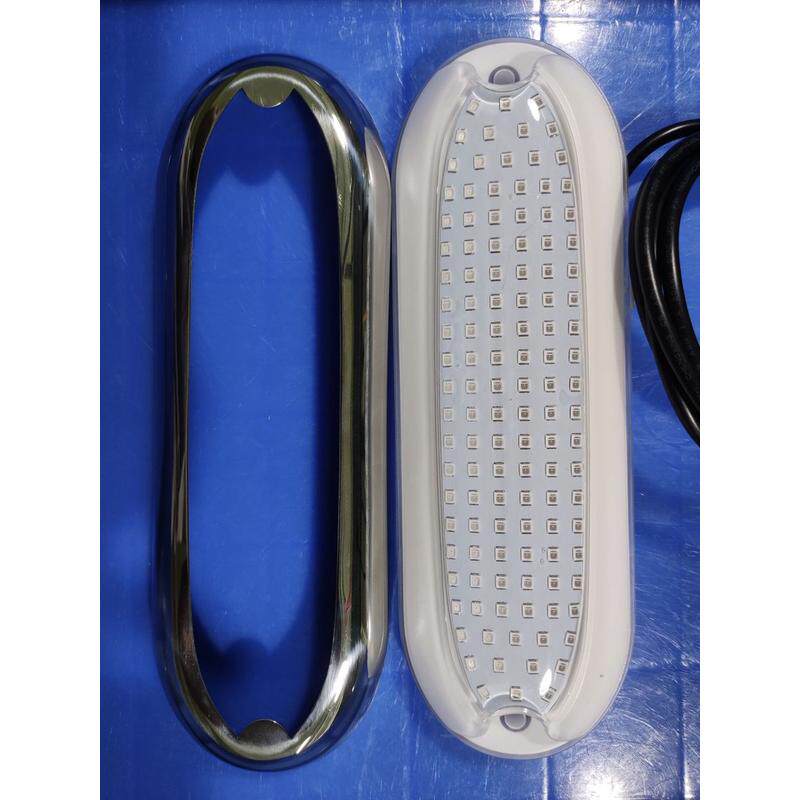 船用316不锈钢游艇灯ip68防水泳池挂壁灯120led水下装饰照明灯