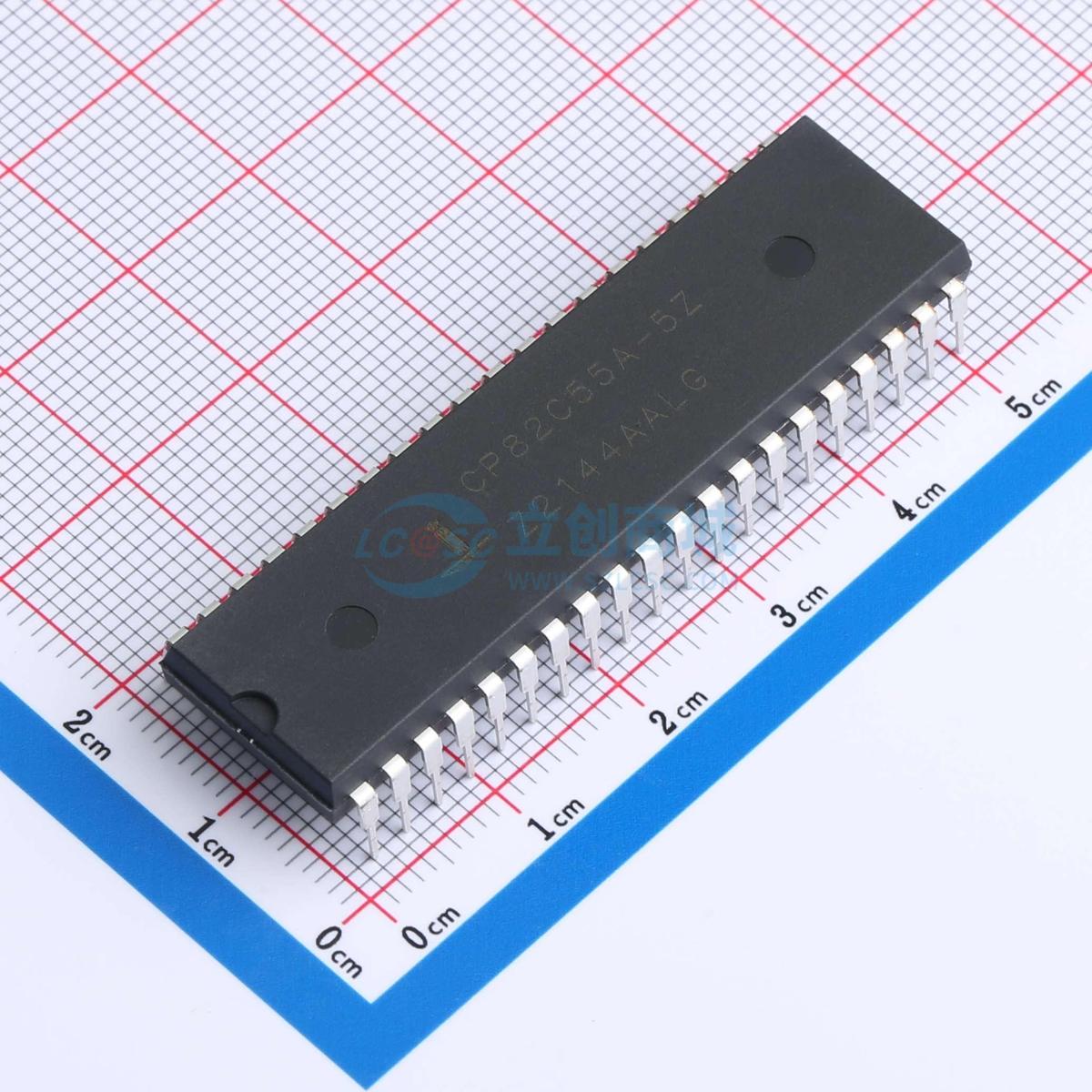 I/O扩展器 CP82C55A-5Z PDIP-40 原装正品 电子元器件配单