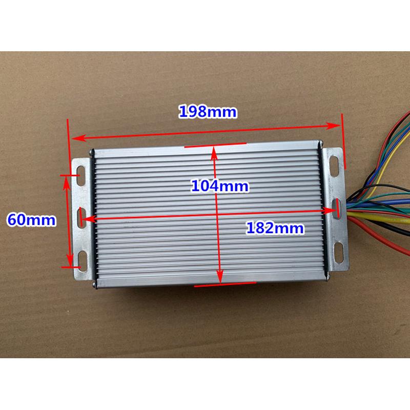dc12v-24v无刷电机控制器 驱动器无刷电机大功率1000w 55a