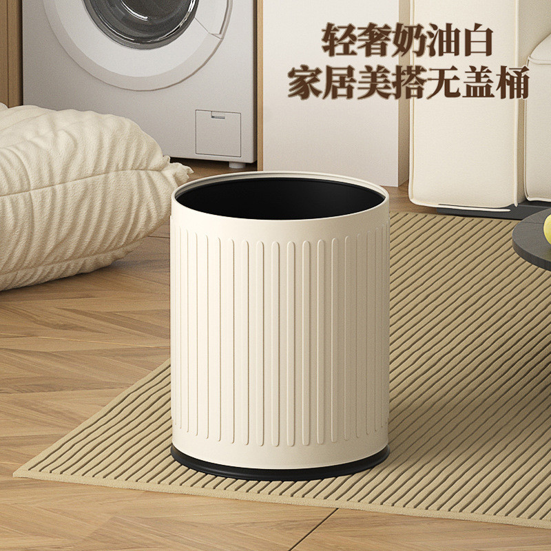 垃圾桶高颜值家用客厅厨房复古双层卫生间厕所办公室轻奢无盖