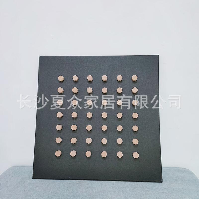 diy色系耐看高级感黑立体装饰画卧室酒店小摆件装饰创意晶瓷书画图片