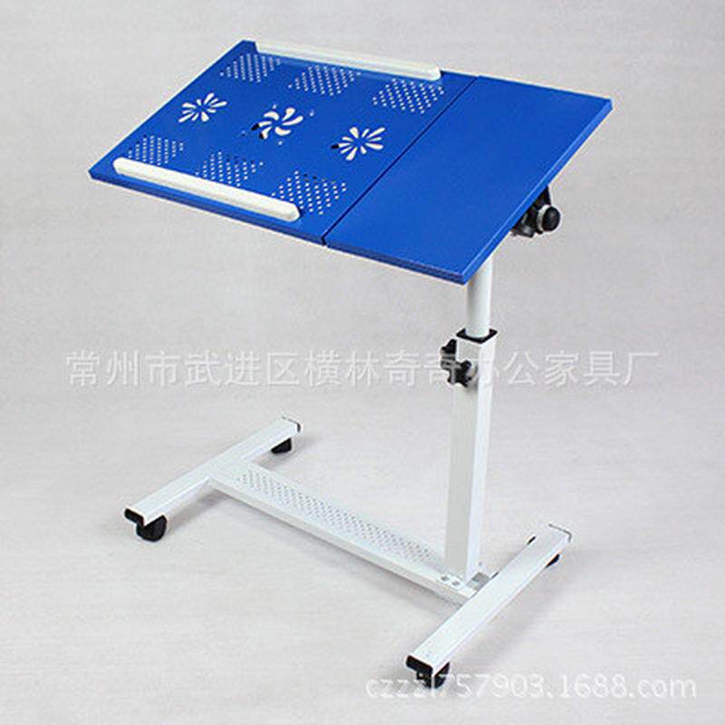 可移动升降电脑桌站立式学习带散热笔记本办公桌调节高度电脑桌