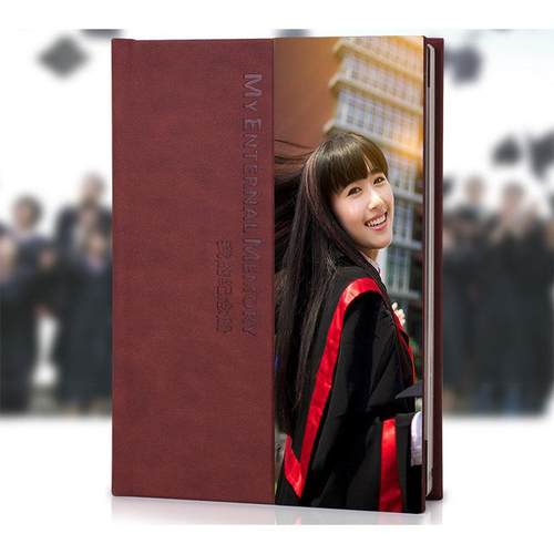 12寸典雅水晶毕业纪念册/成长纪念相册/婚纱批发影集对裱相册儿童
