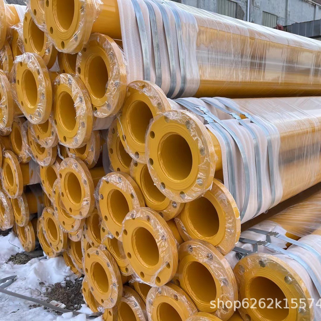 涂塑钢管钢管内外涂塑用钢管供水防腐环氧树脂螺旋管d200沟槽连接