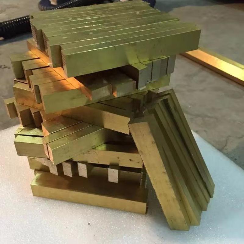 【信承铜铝黄铜h59】排扁铜条黄铜方棒2*13*132*15*15mm角铜