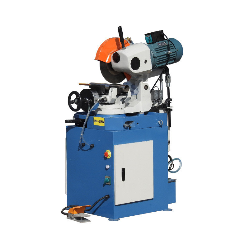 315气动切管机圆锯不锈钢水切割机45度角无毛刺高速钢材机