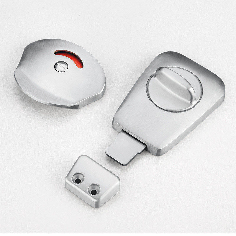 公共厕所卫生间五金配件有无人指示锁带拉手插销锁304不锈钢门锁,家装主材,浴巾架/毛巾架,淘宝优惠券,粉丝福利购,淘宝优惠卷