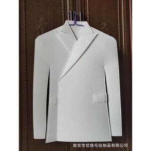 轻奢样板间装 饰品陈列衣帽间道具摆件全屋衣柜展厅样板房毛毡衣服