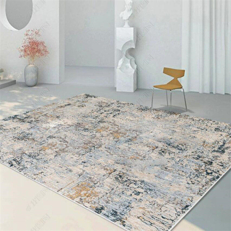 【批发】新中式轻奢北欧水墨画侘寂风地毯客厅样板间卧室茶几地垫,居家布艺,地毯,淘宝优惠券,粉丝福利购,淘宝优惠卷