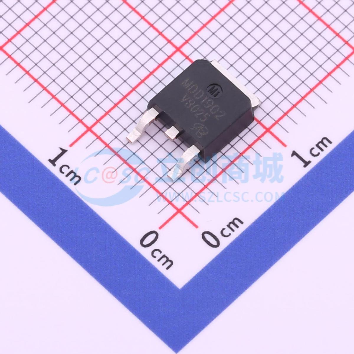 场效应管MOS MDD1902RH-VB TO-252 100V 40A VBsemi微碧