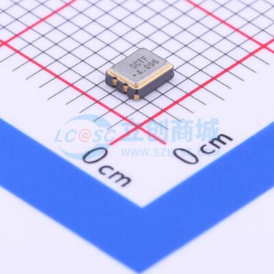 有源晶振 S3D4.096000B20F30T SMD3225-4P 4.096MHz 电子元器件