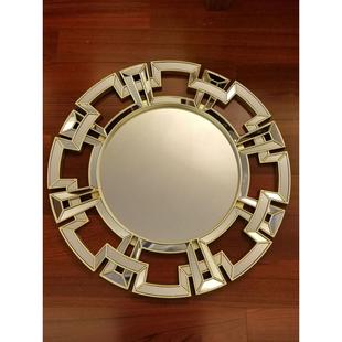 欧式 壁挂镜浴室镜 墙面客厅玄关镜酒店样板间墙壁挂饰轻奢家装