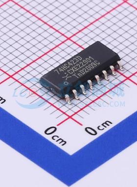 单稳态多谐振荡器 74HC423D,653 SO-16 原装正品 电子元器件配单