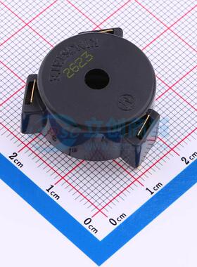 蜂鸣器 KPEG134 插件,D=23mm 12V 3.6kHz 原装 电子元器件配单
