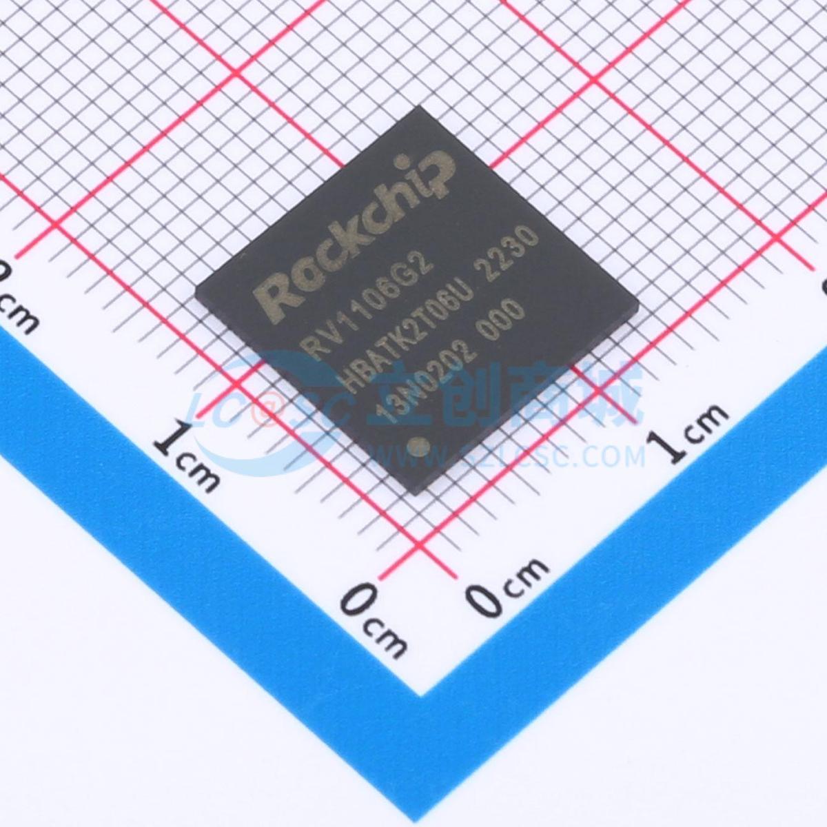 单片机(MCU/MPU/SOC) RV1106G2 QFN-128(12.3x12.3) 电子元器件
