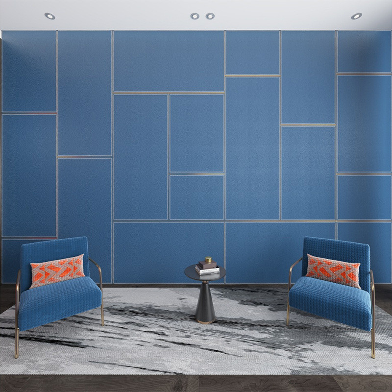 2020电视背景墙 轻奢硬包背景墙 现代简约客厅沙发卧室床头软包