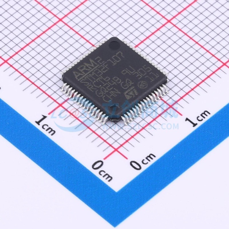 单片机(MCU/MPU/SOC) STM32F107RCT6TR LQFP-64 ST(意法半导体)