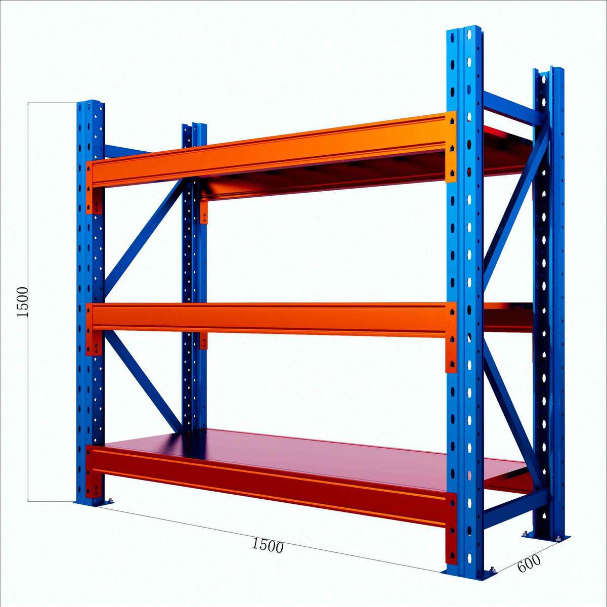 1000kg/层模具专用货架重型型螺丝货架可拆卸调节菱形孔p加厚横梁