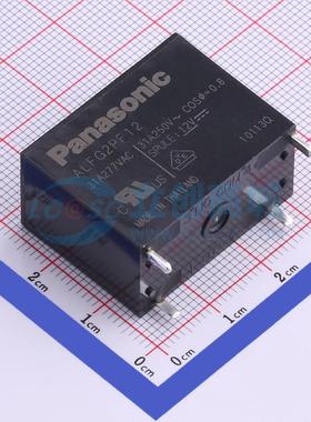 功率继电器 ALFG2PF12 插件,15.7x30.1mm 12V 电子元器件配单