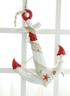 船锚装饰地中海风格摆件做旧风格摆件带挂钩家居工艺品批发